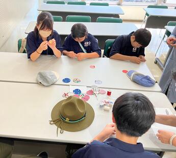 フレンドシップキルトの様子の写真