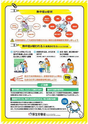 熱中症予防のために（裏面）